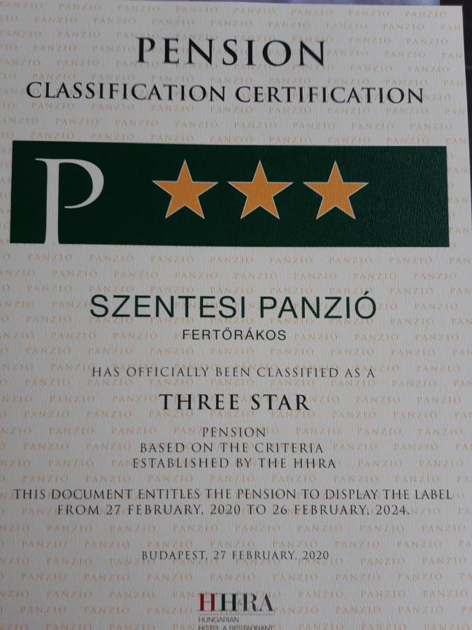 Szentesi Panzio Bed & Breakfast Fertőrákos Dış mekan fotoğraf
